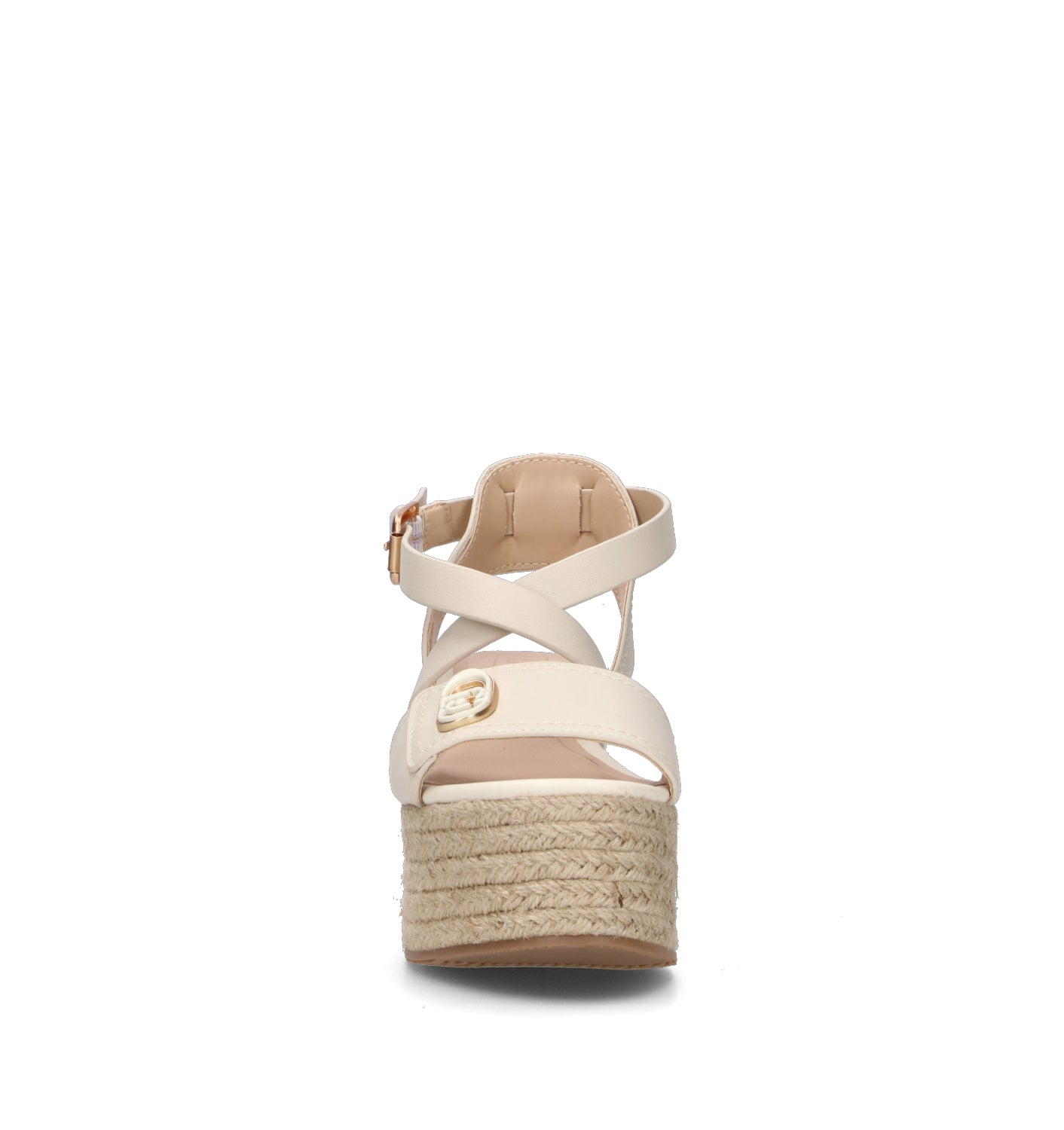 LIU JO Sandalo donna latte in pelle