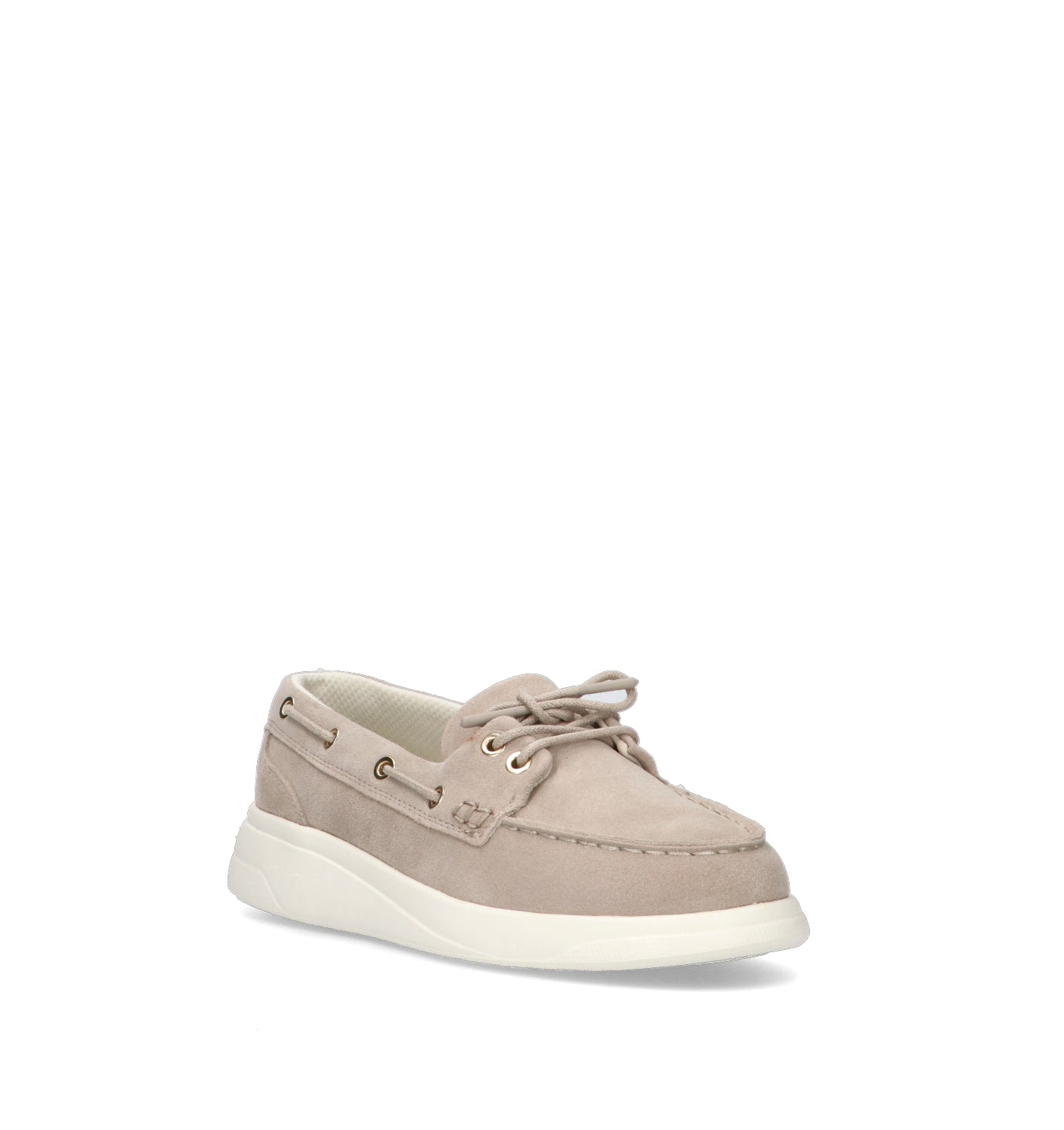 LIU JO Scarpa barca donna grigia in suede