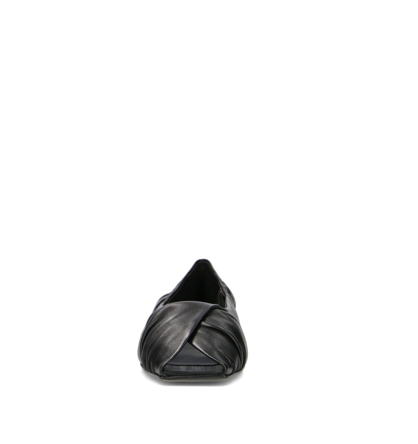HALMANERA Ballerina donna nera in pelle