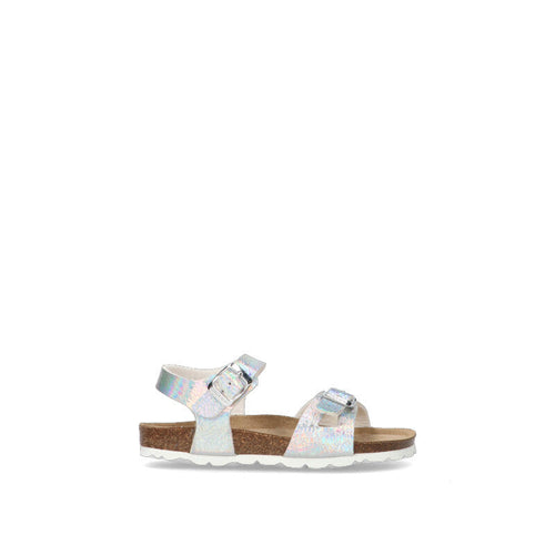 GRUNLAND Sandalo bimba iridescente