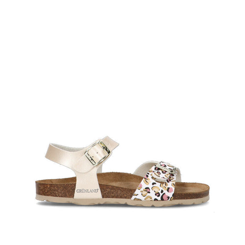 GRUNLAND Sandalo ragazza multicolor