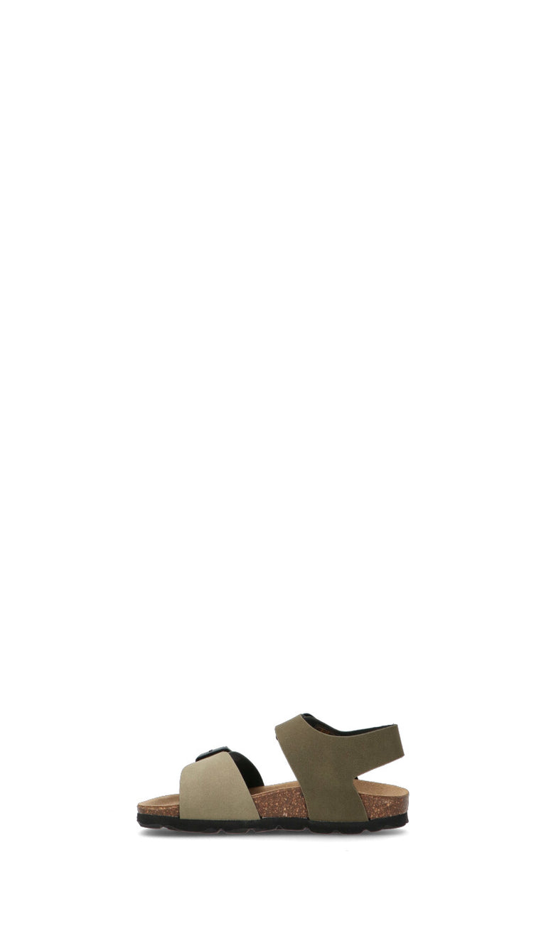 GRUNLAND Sandalo bimbo militare