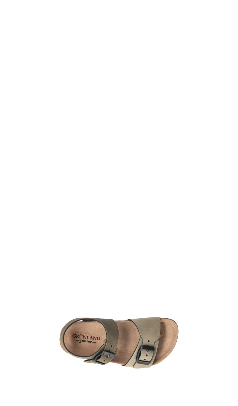 GRUNLAND Sandalo bimbo militare