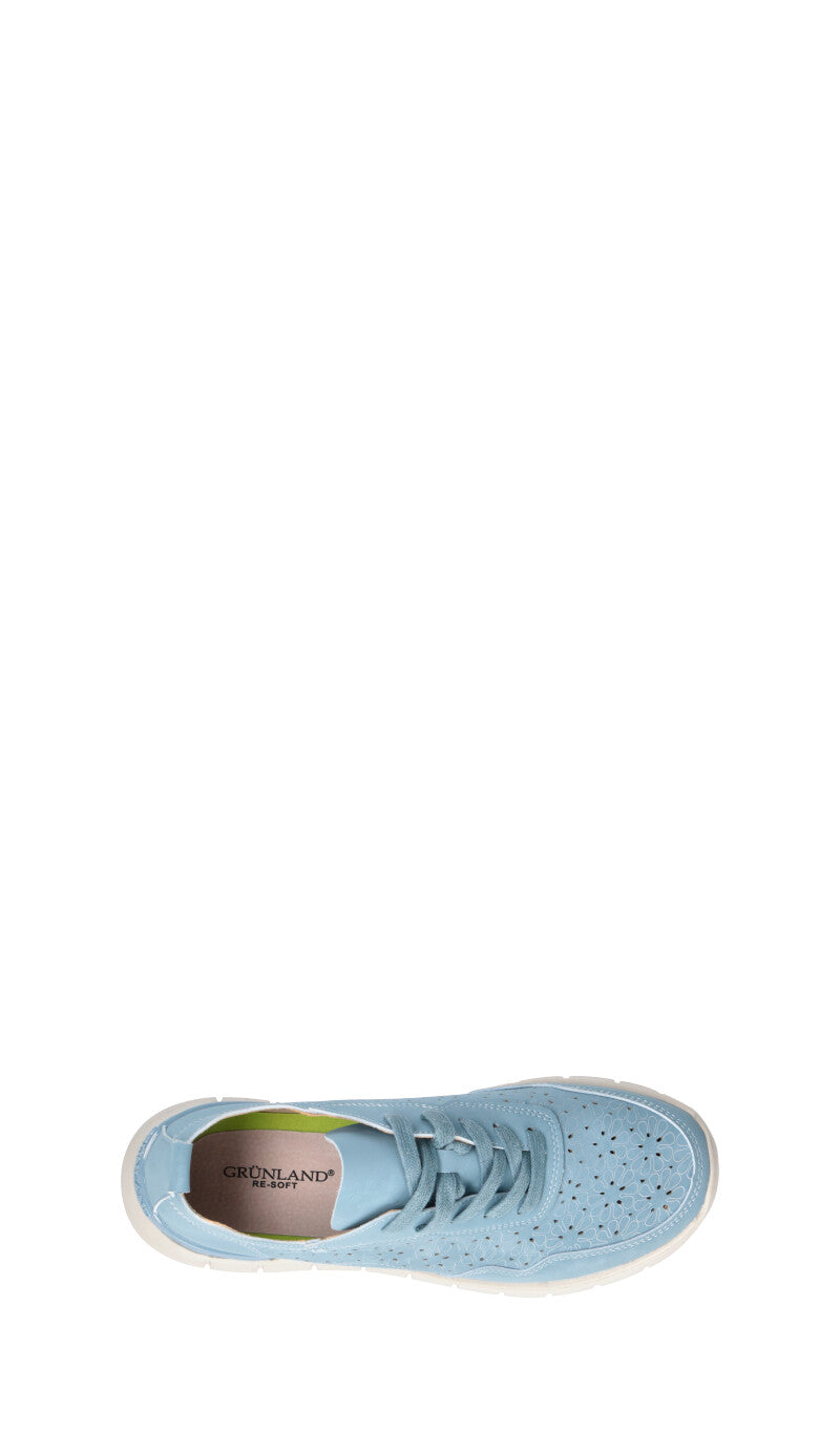 GRUNLAND Sneaker donna azzurra