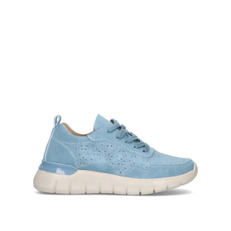 GRUNLAND Sneaker donna azzurra