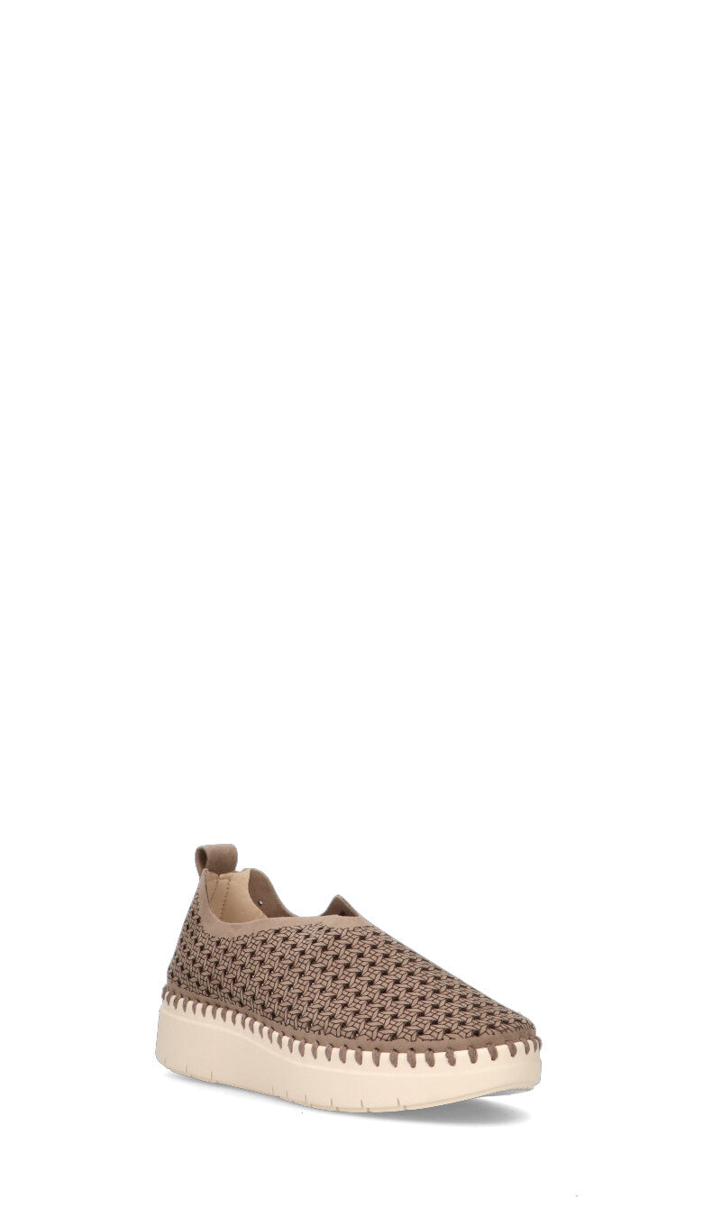 GRUNLAND Slip on donna taupe