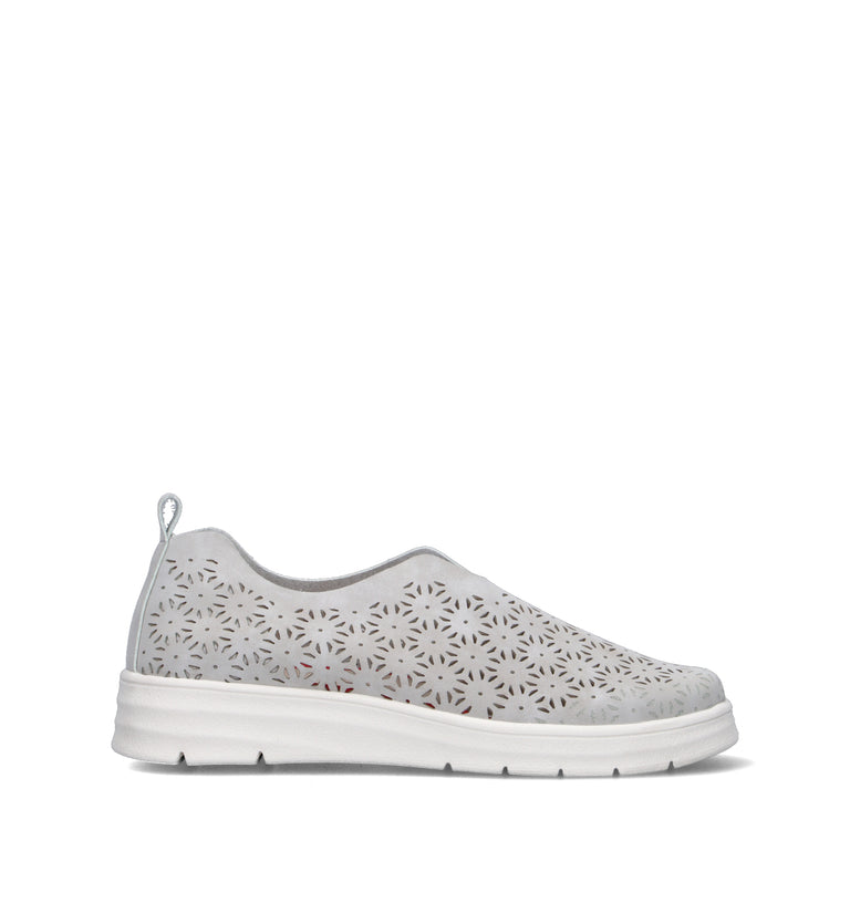 GRUNLAND Scarpa comfort donna grigia