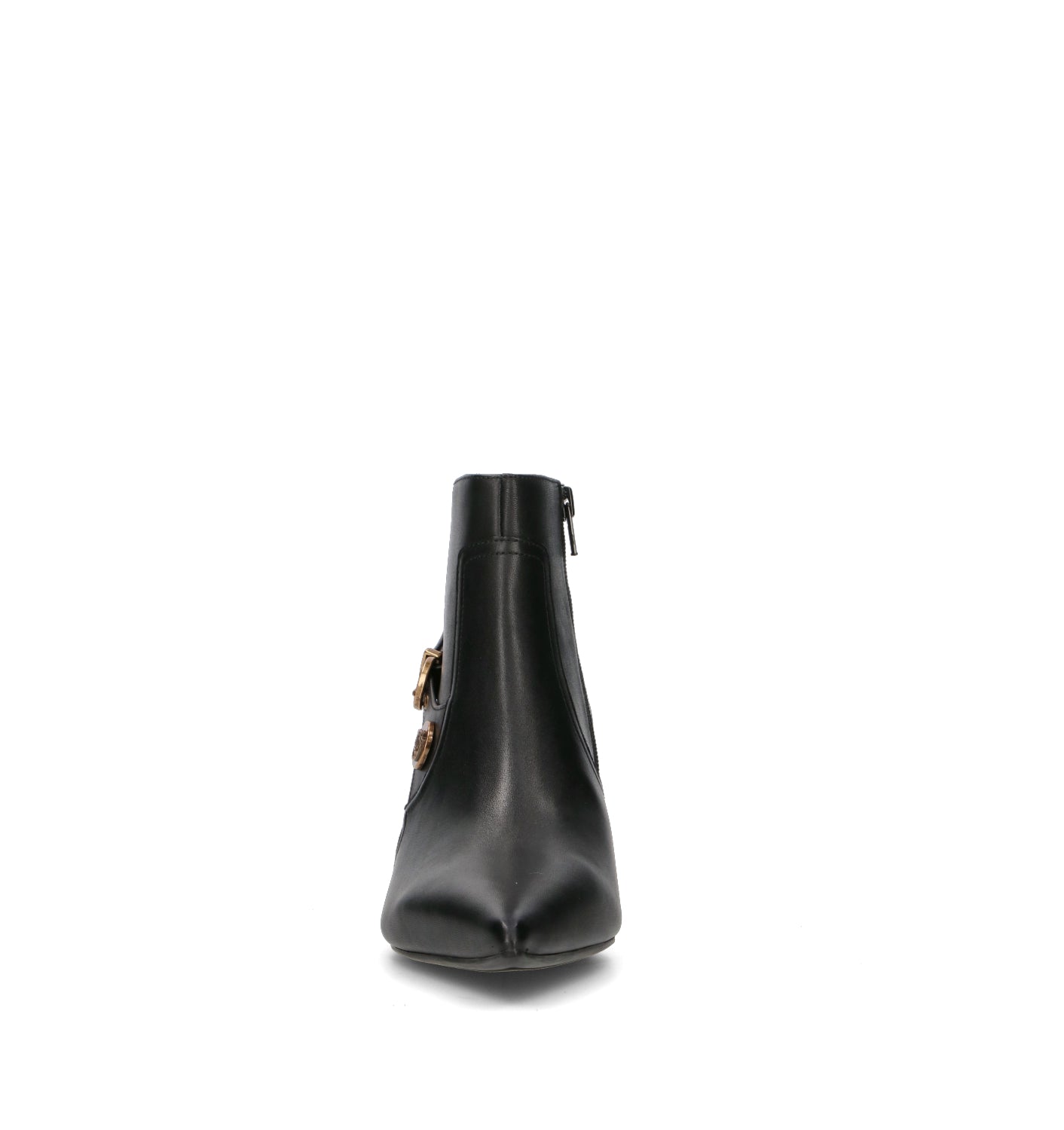 PINKO Tronchetto donna nero in pelle