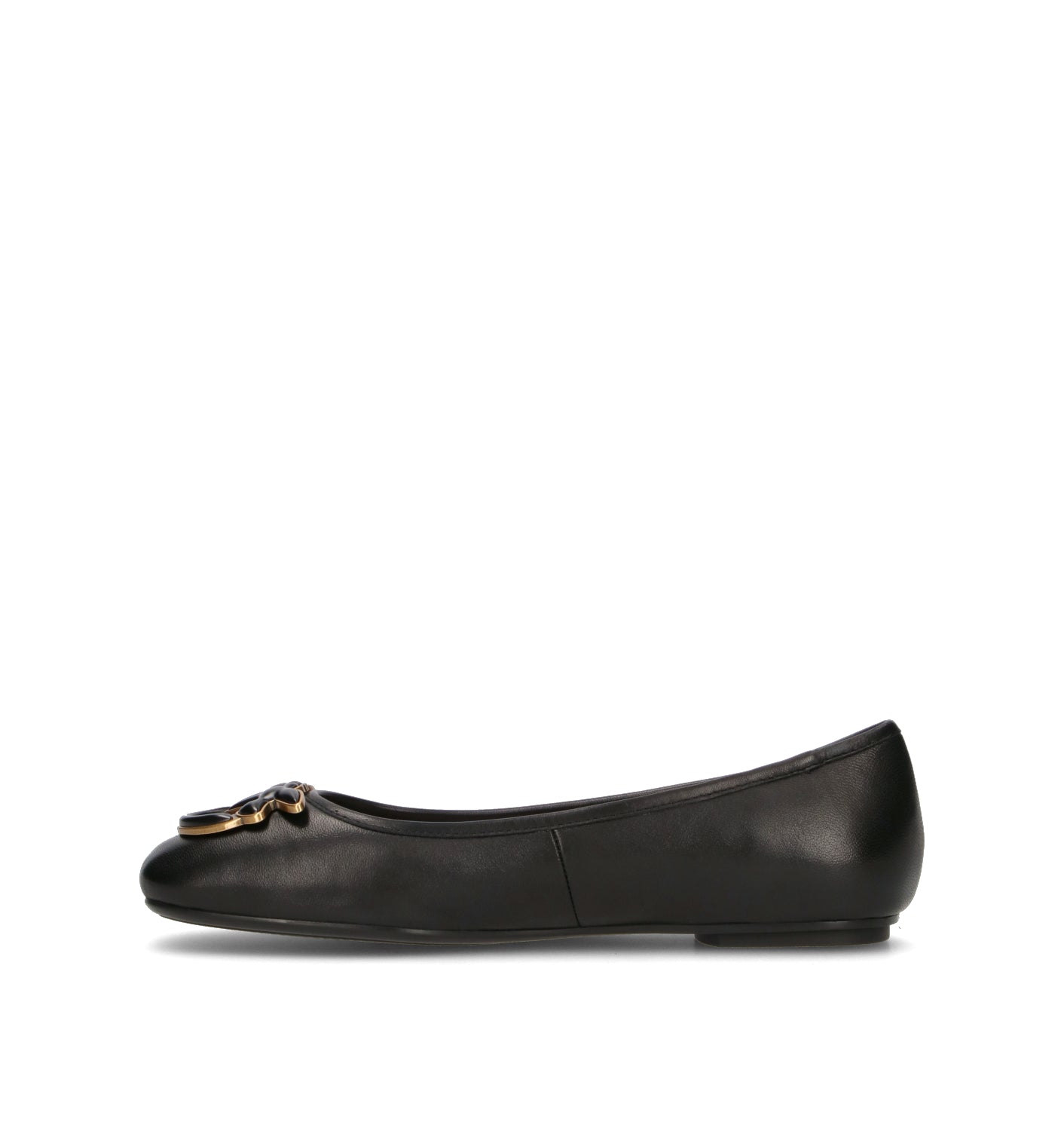 PINKO Ballerina donna nera in pelle