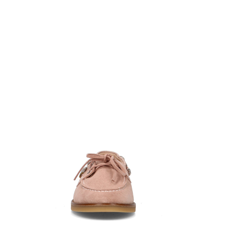 PINKO Scarpa barca donna rosa in suede