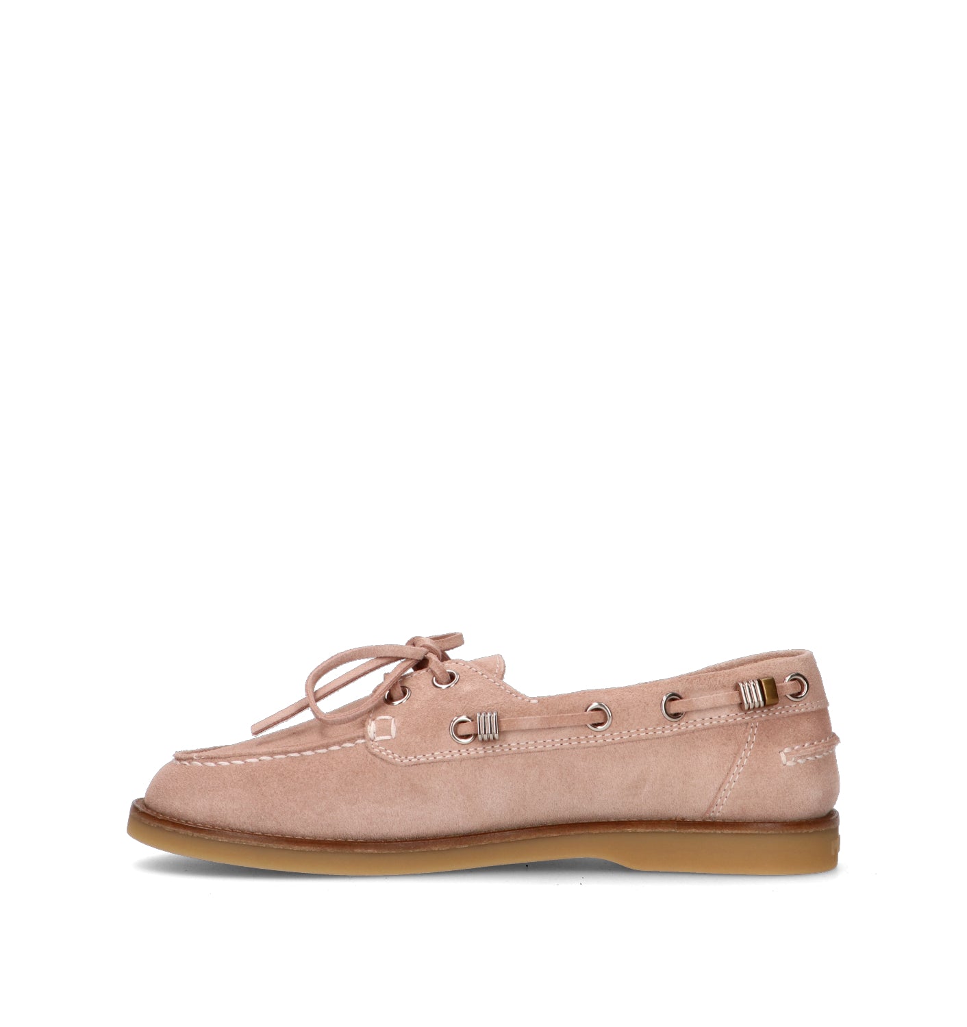 PINKO Scarpa barca donna rosa in suede