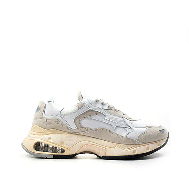 PREMIATA SHARKY Sneaker trendy uomo bianca