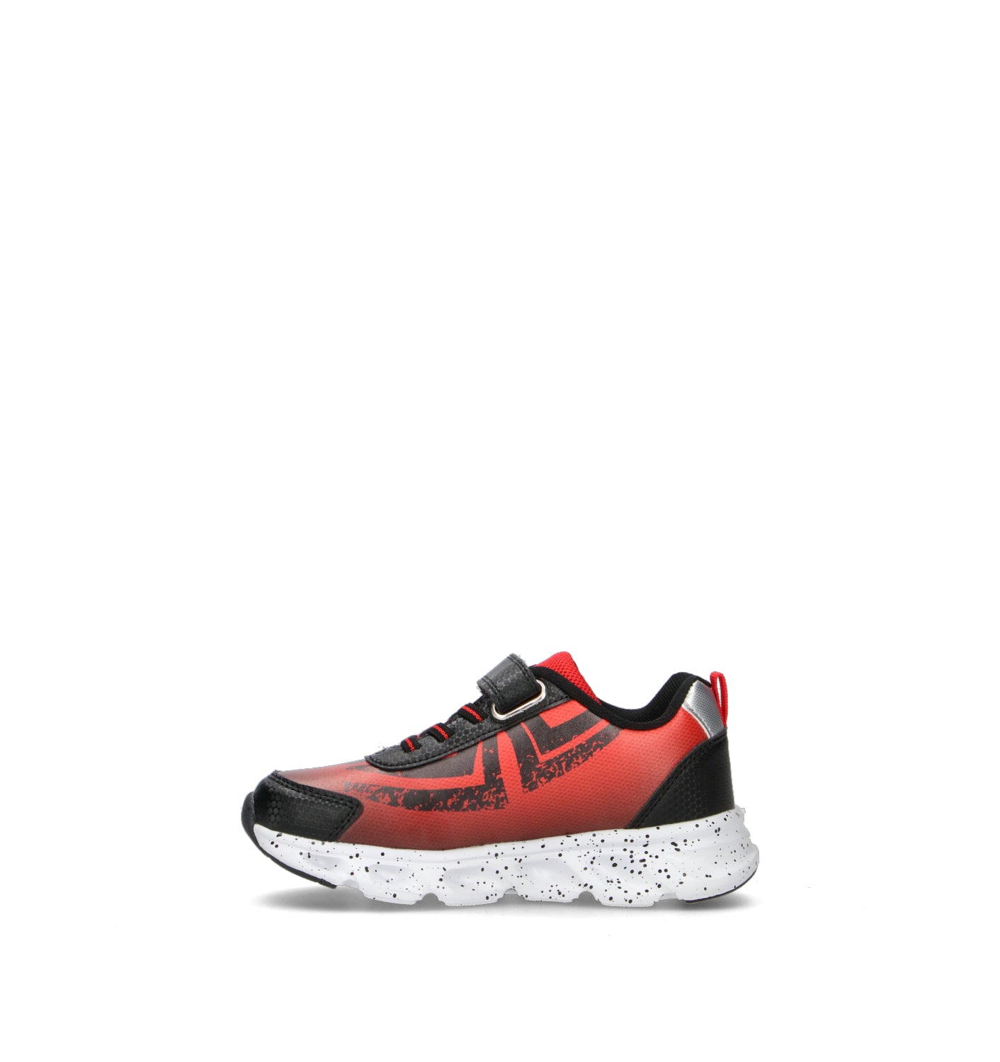 DISNEY Sneaker bimbo nera/rossa con luci