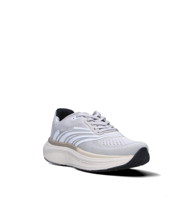 FESSURA Scarpa running uomo grigia