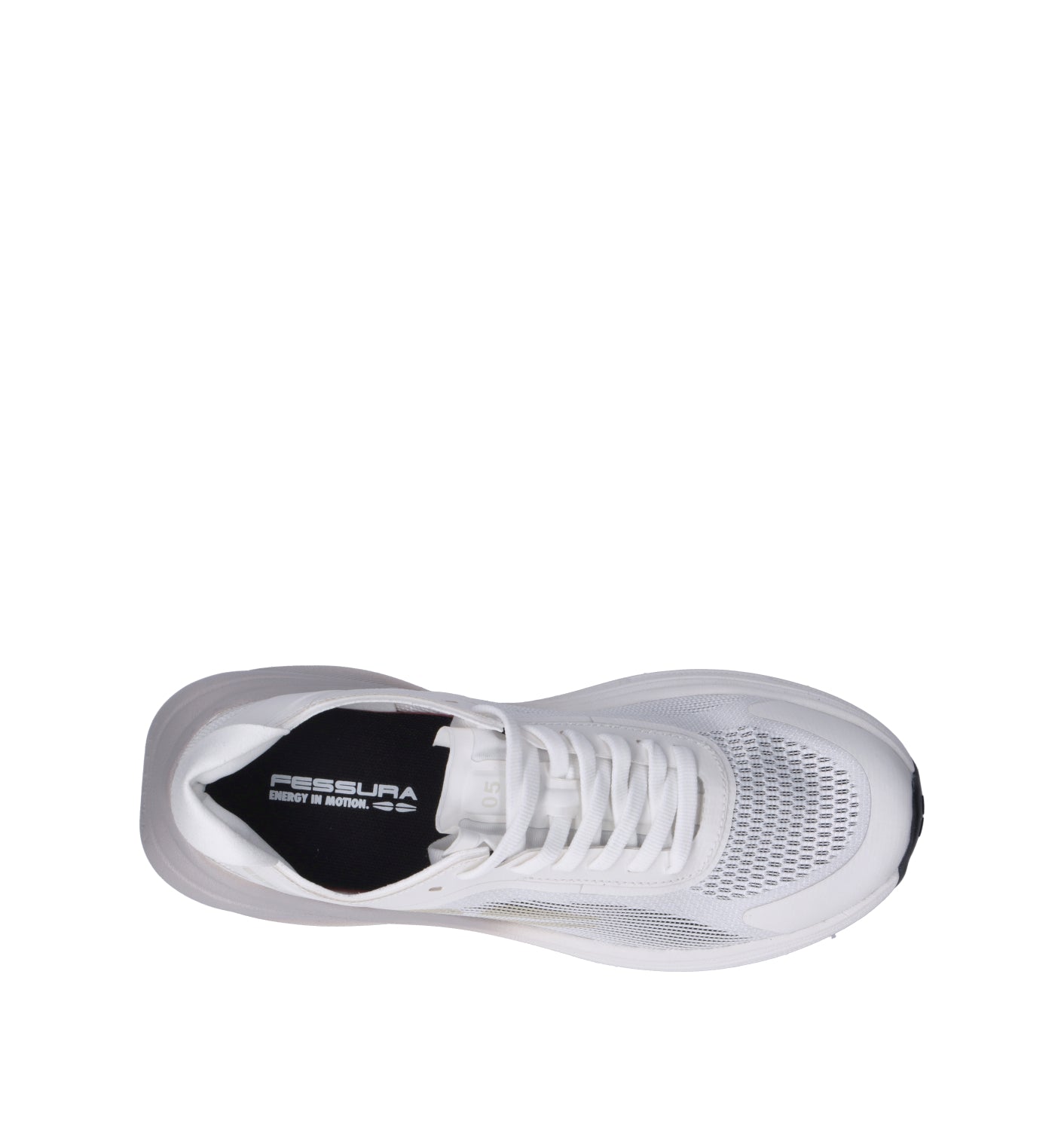 FESSURA Scarpa running donna bianca