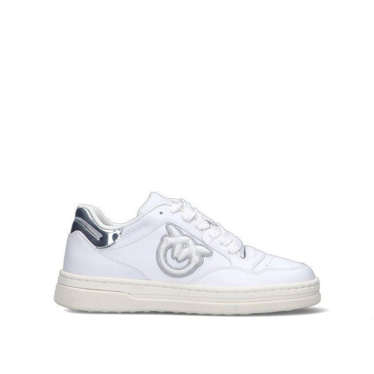 PINKO Sneaker donna bianca in pelle