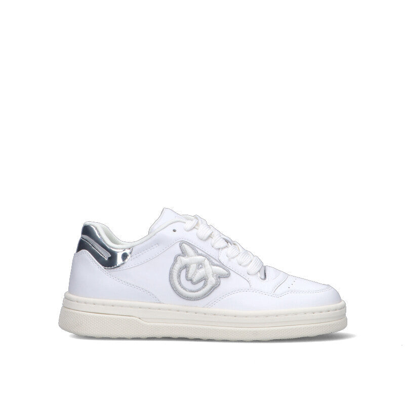 PINKO Sneaker donna bianca in pelle