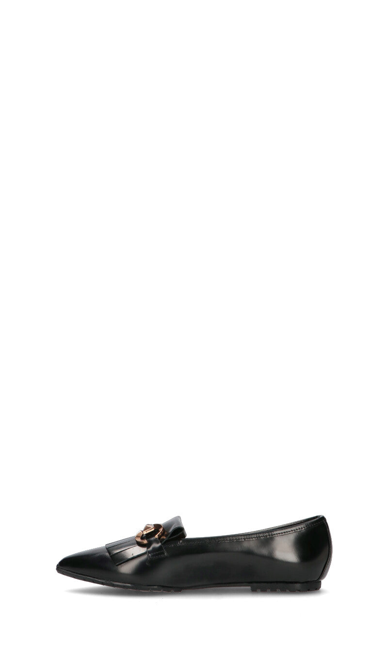 STATUS Ballerina donna nera in pelle