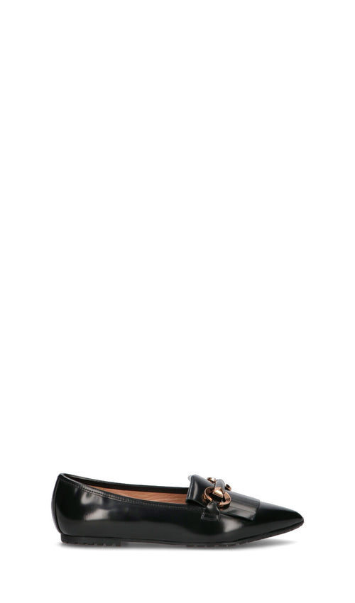 STATUS Ballerina donna nera in pelle