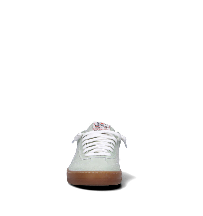 STACY Sneaker uomo verde in pelle