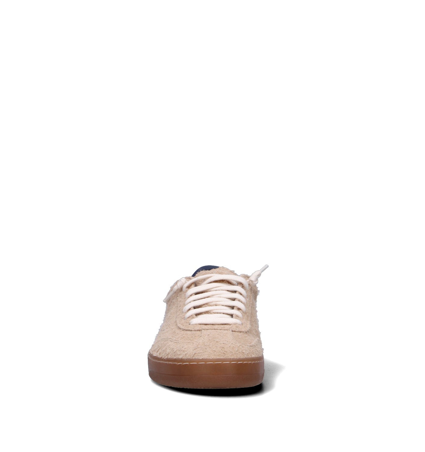 STACY Sneaker uomo nude/blu in suede