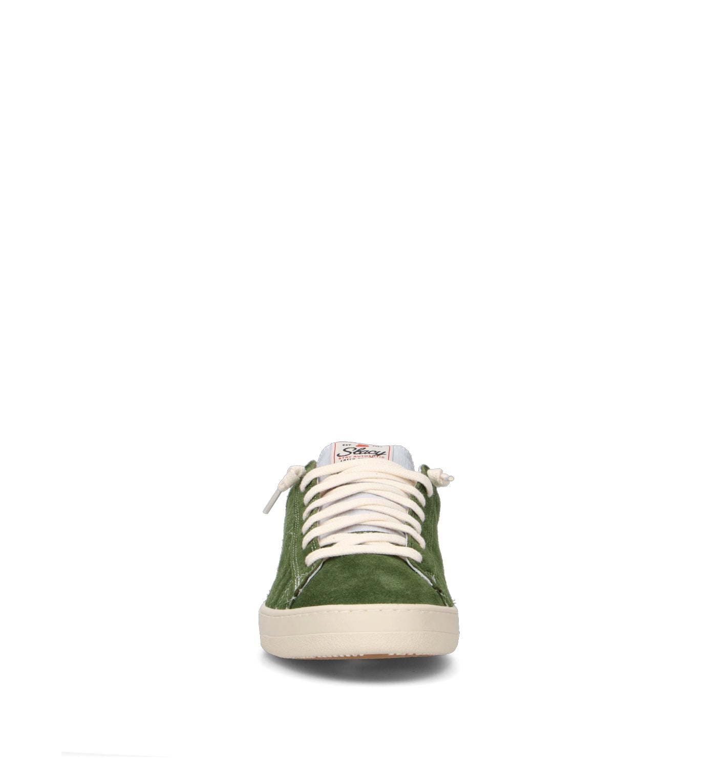 STACY Sneaker uomo verde in suede