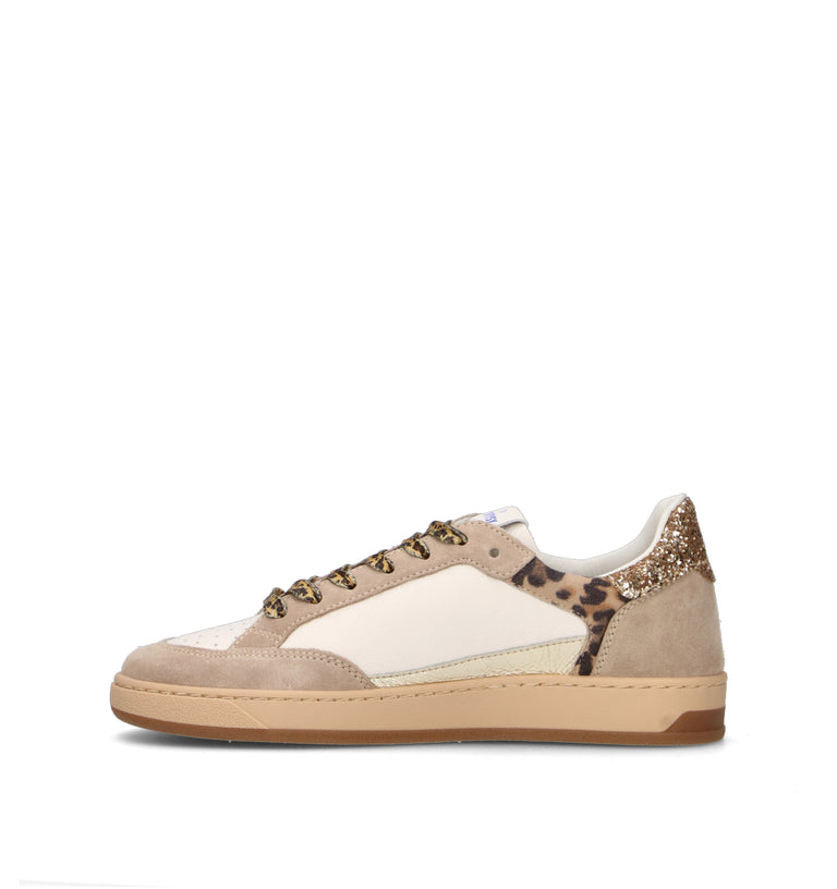 THE76 Sneaker donna bianca/beige