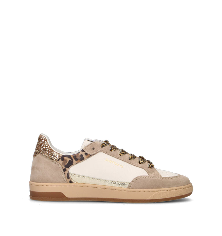 THE76 Sneaker donna bianca/beige