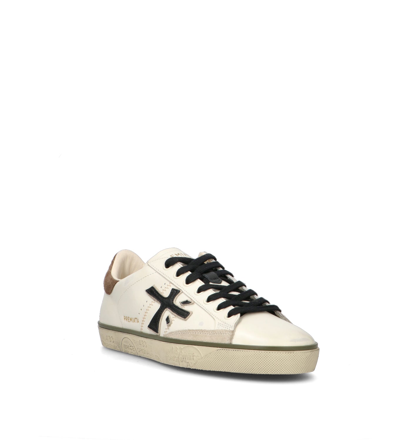 PREMIATA STEVEN Sneaker uomo bianca