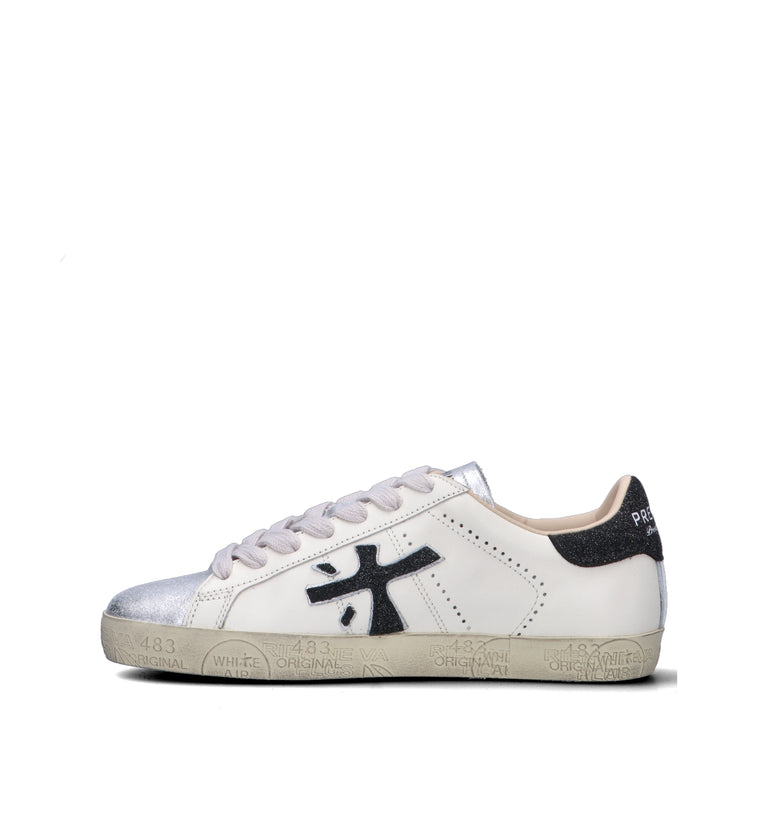 PREMIATA STEVEND Sneaker donna bianca in pelle