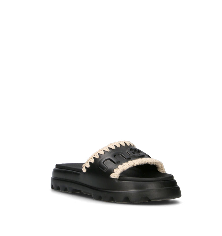 MOU Ciabatta donna nera