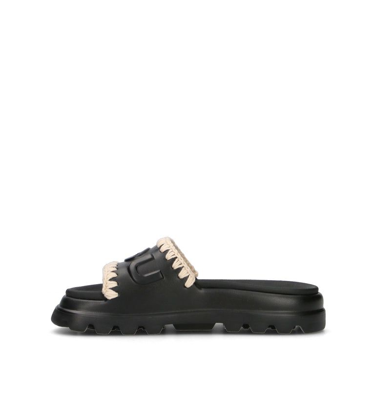 MOU Ciabatta donna nera