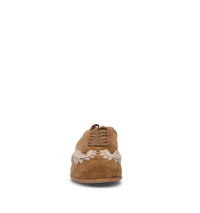 MOU Sneaker donna cognac in suede