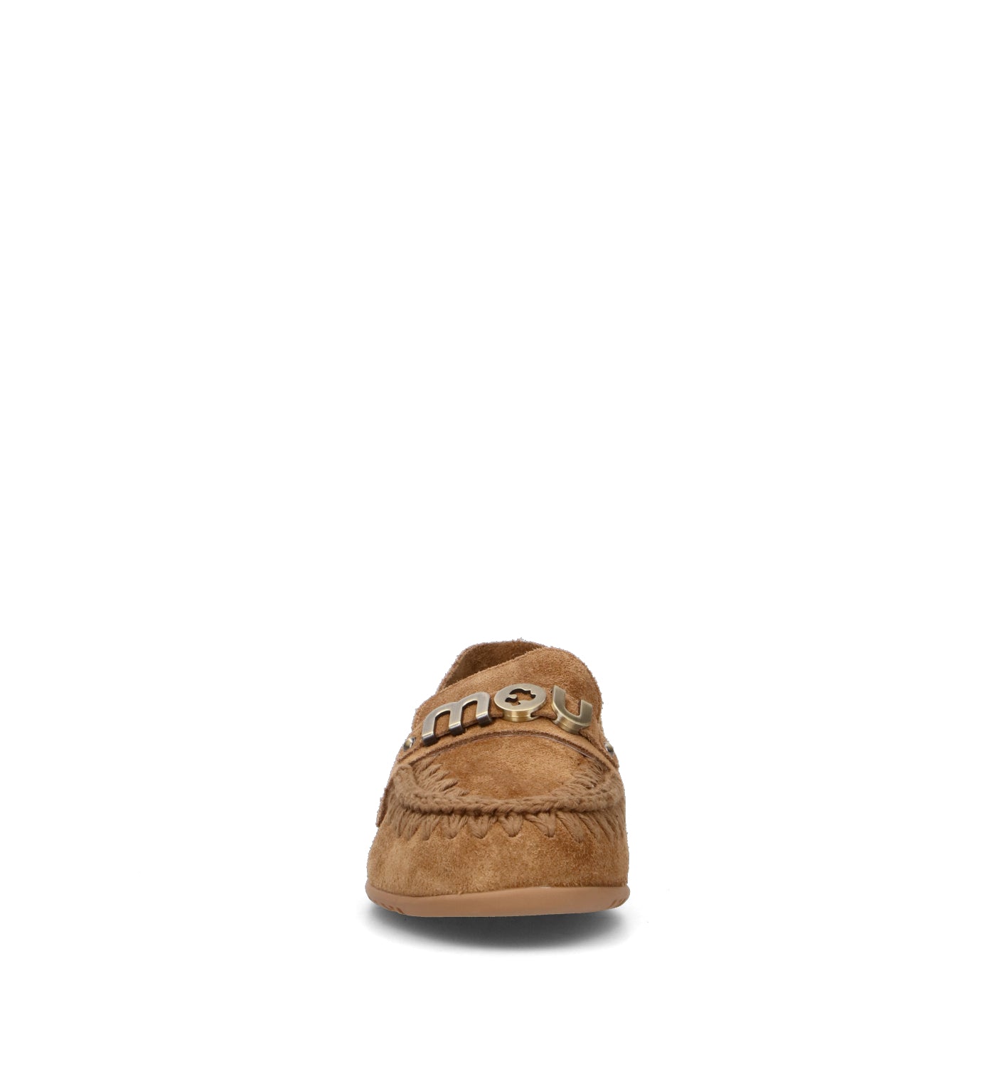 MOU Mocassino donna cognac in suede