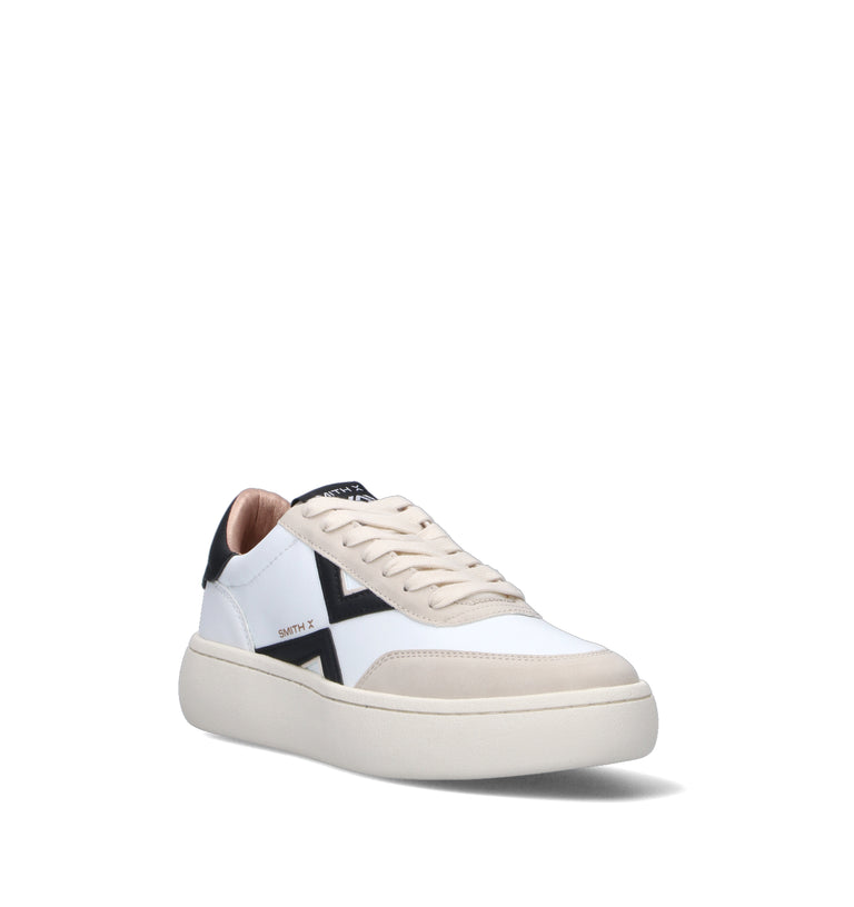 SMITH X Sneaker donna bianca/nera