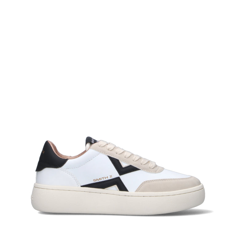 SMITH X Sneaker donna bianca/nera