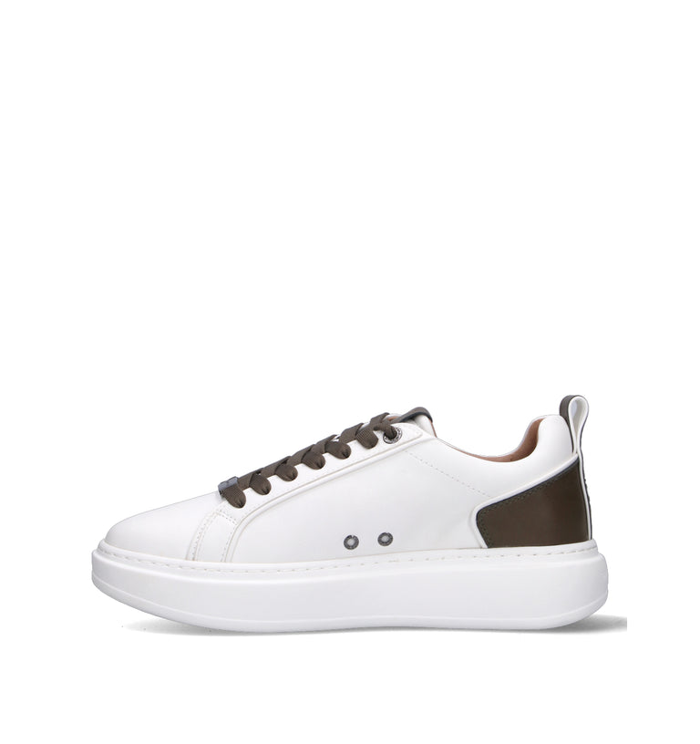 SMITH X Sneaker uomo bianca/marrone