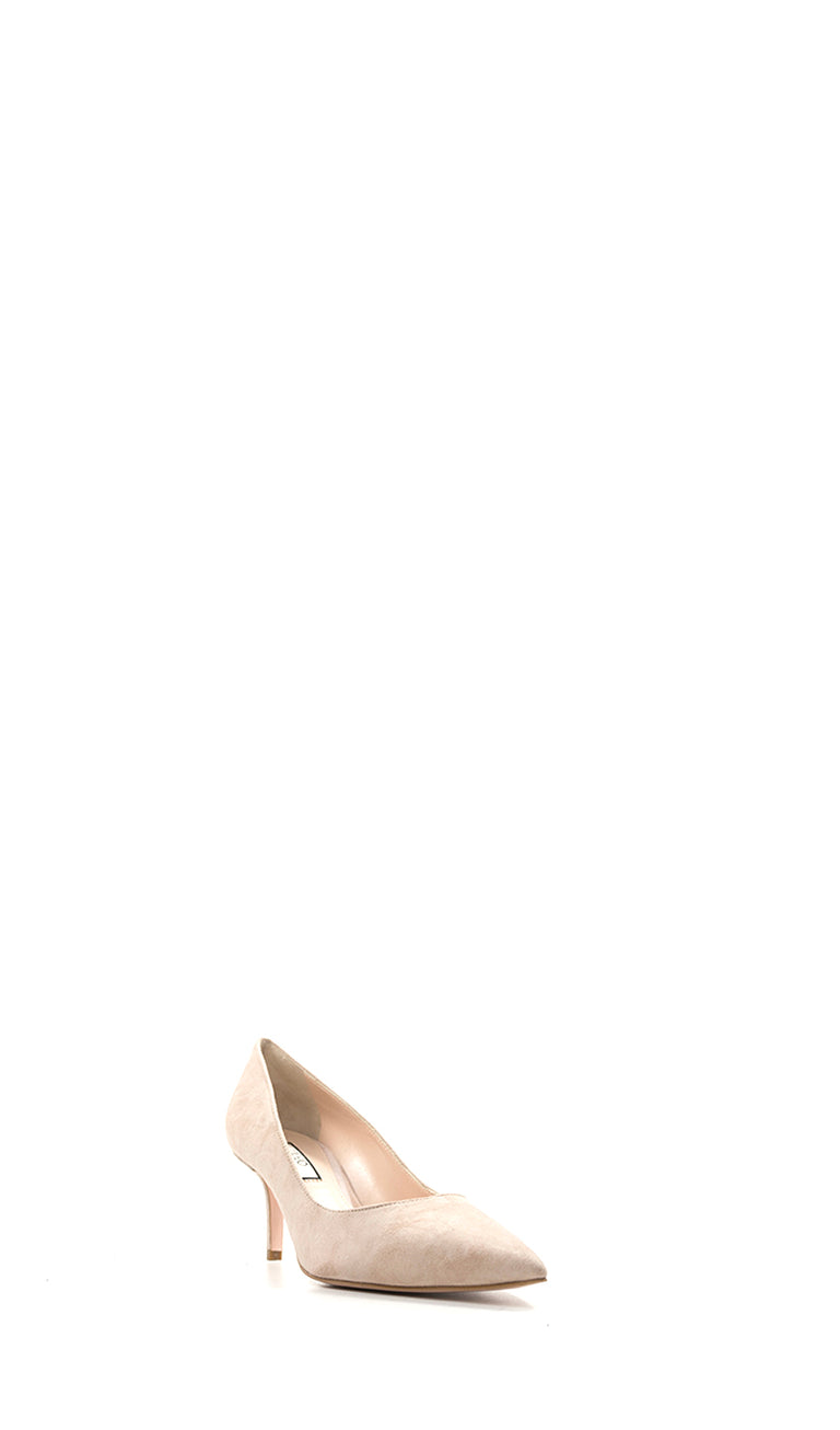 LIU JO Décolleté donna beige in pelle e suede