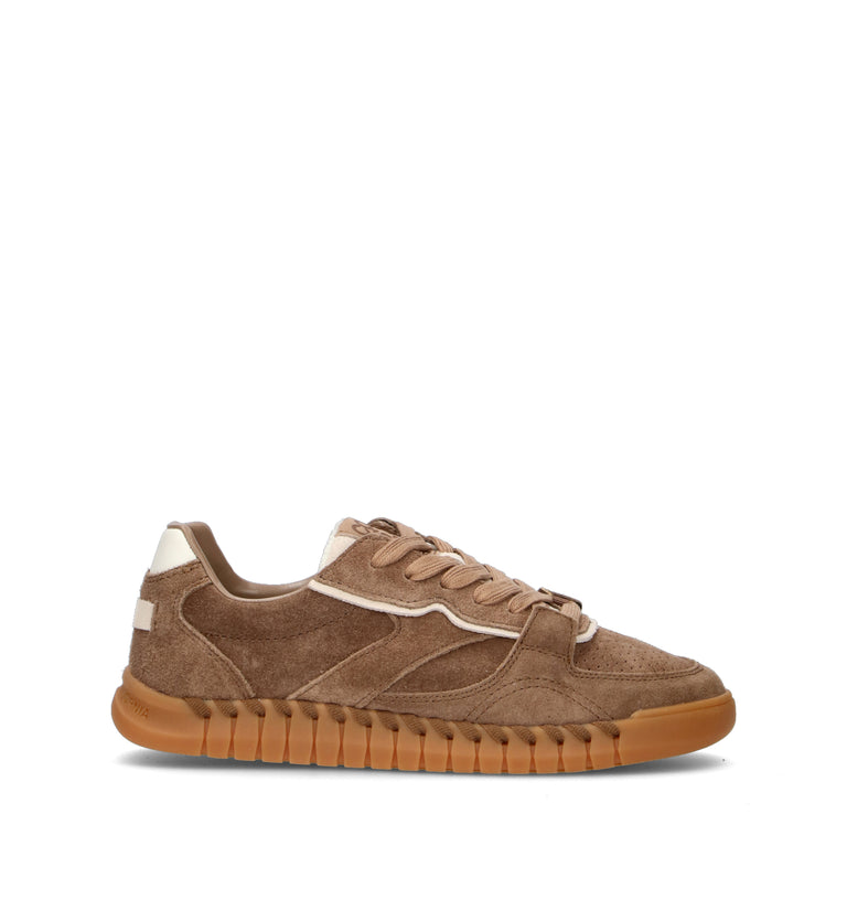 COLORS OF CALIFORNIA Sneaker donna marrone in suede