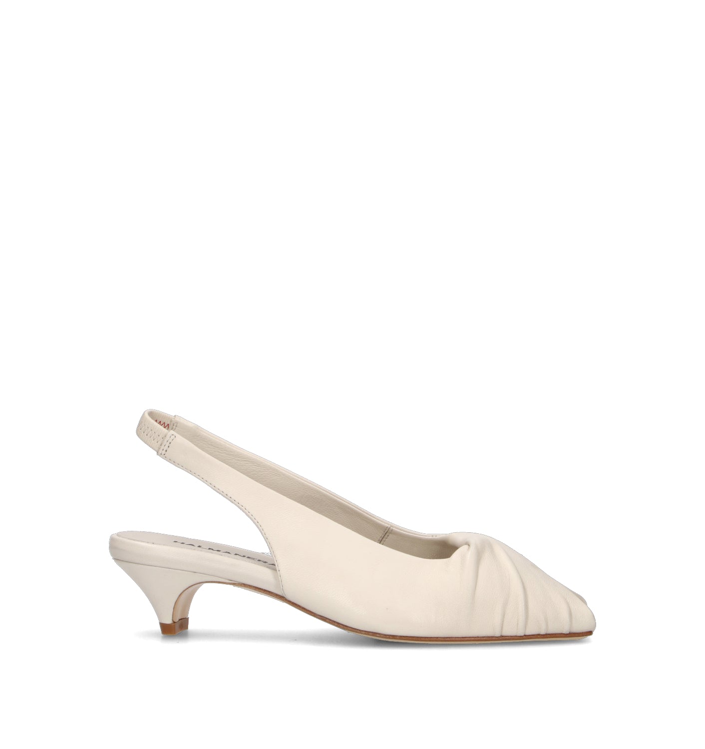 HALMANERA Sandalo donna bianco in pelle