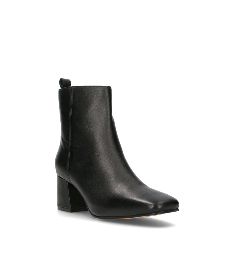 CATCH JUICE Tronchetto donna nero in pelle