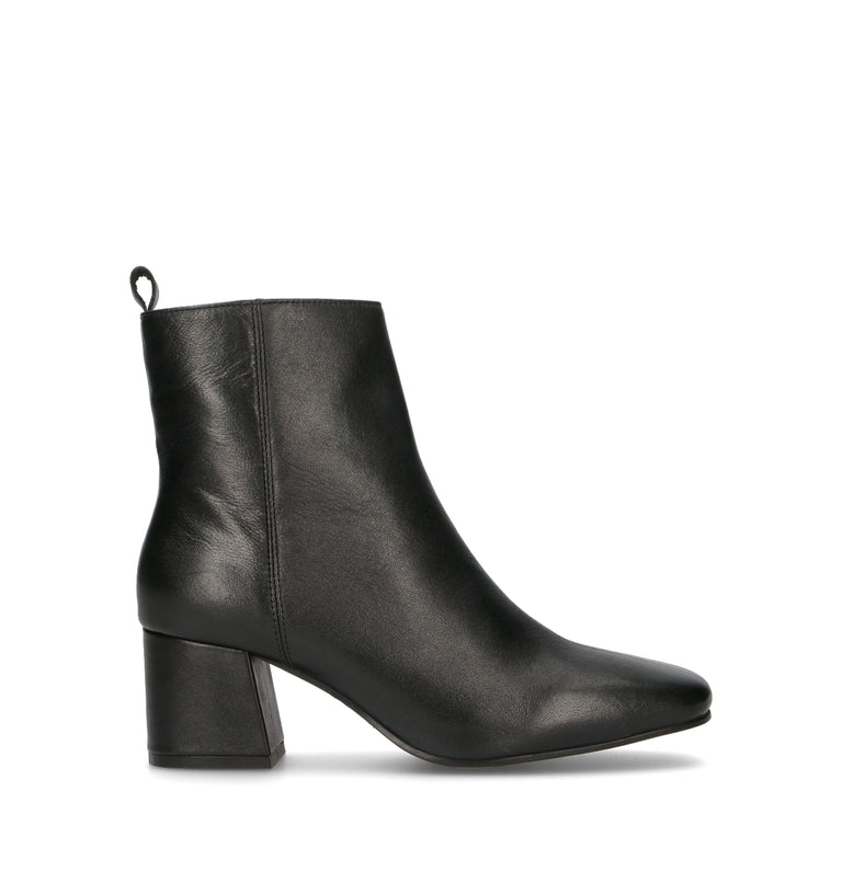 CATCH JUICE Tronchetto donna nero in pelle