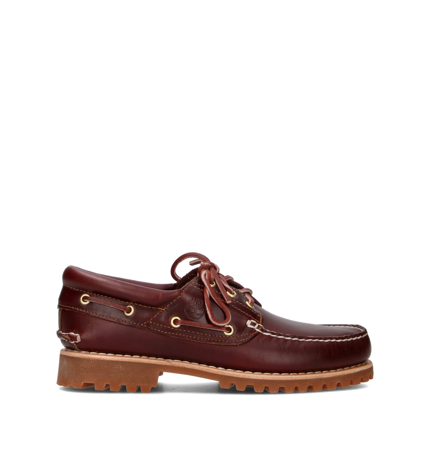 TIMBERLAND Scarpa barca uomo burgundy in pelle