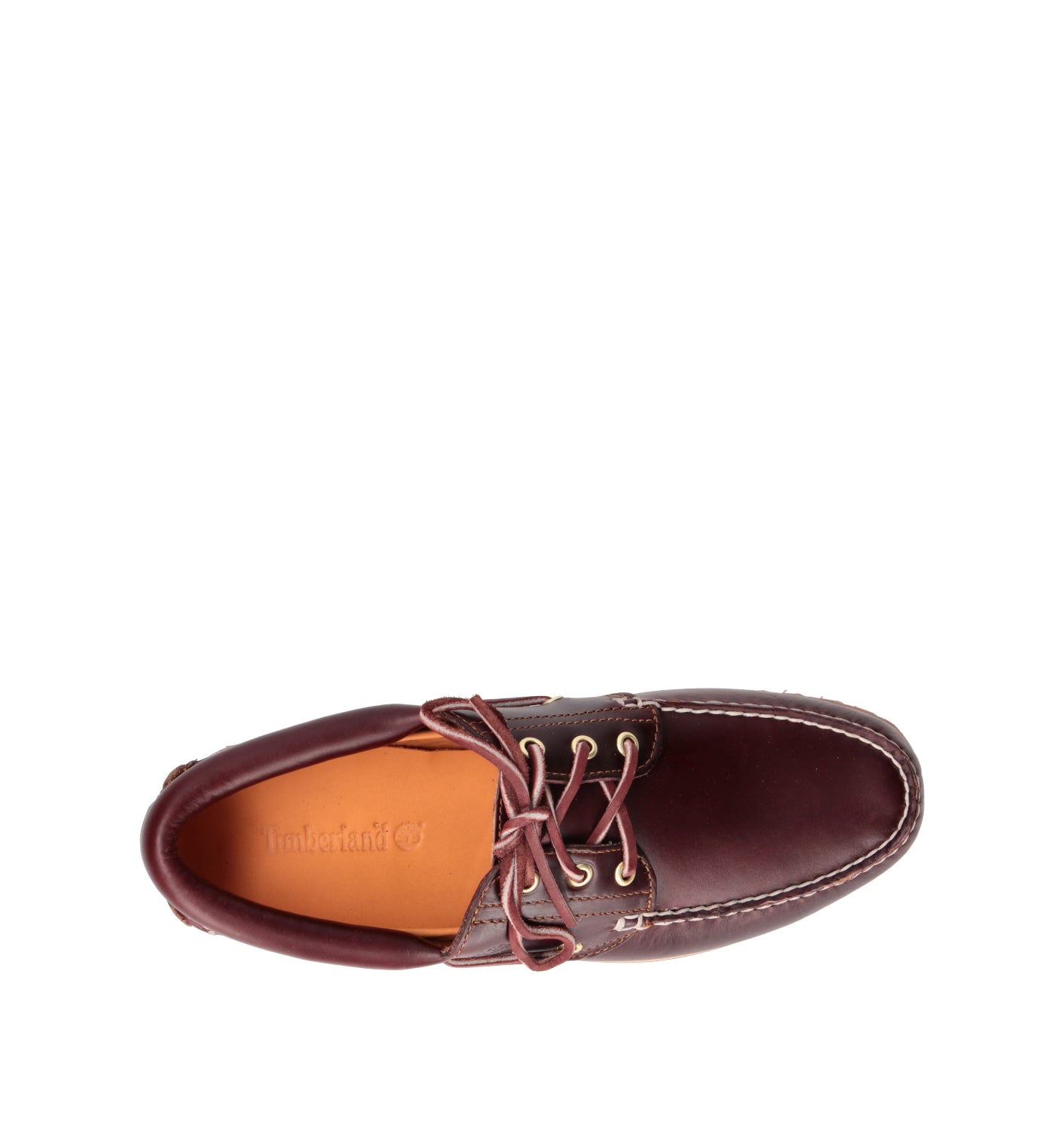 TIMBERLAND Scarpa barca uomo burgundy in pelle