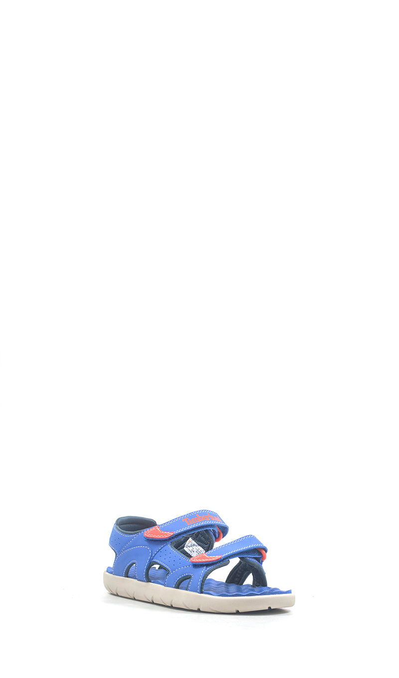 TIMBERLAND Sandalo ragazzo blu in tessuto