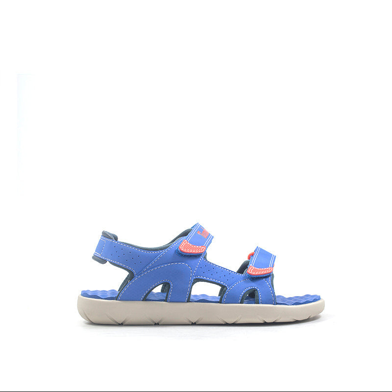 TIMBERLAND Sandalo ragazzo blu in tessuto