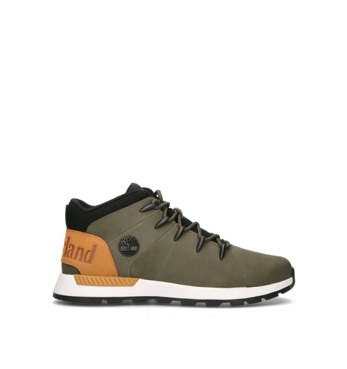 TIMBERLAND Sneaker uomo militare in pelle