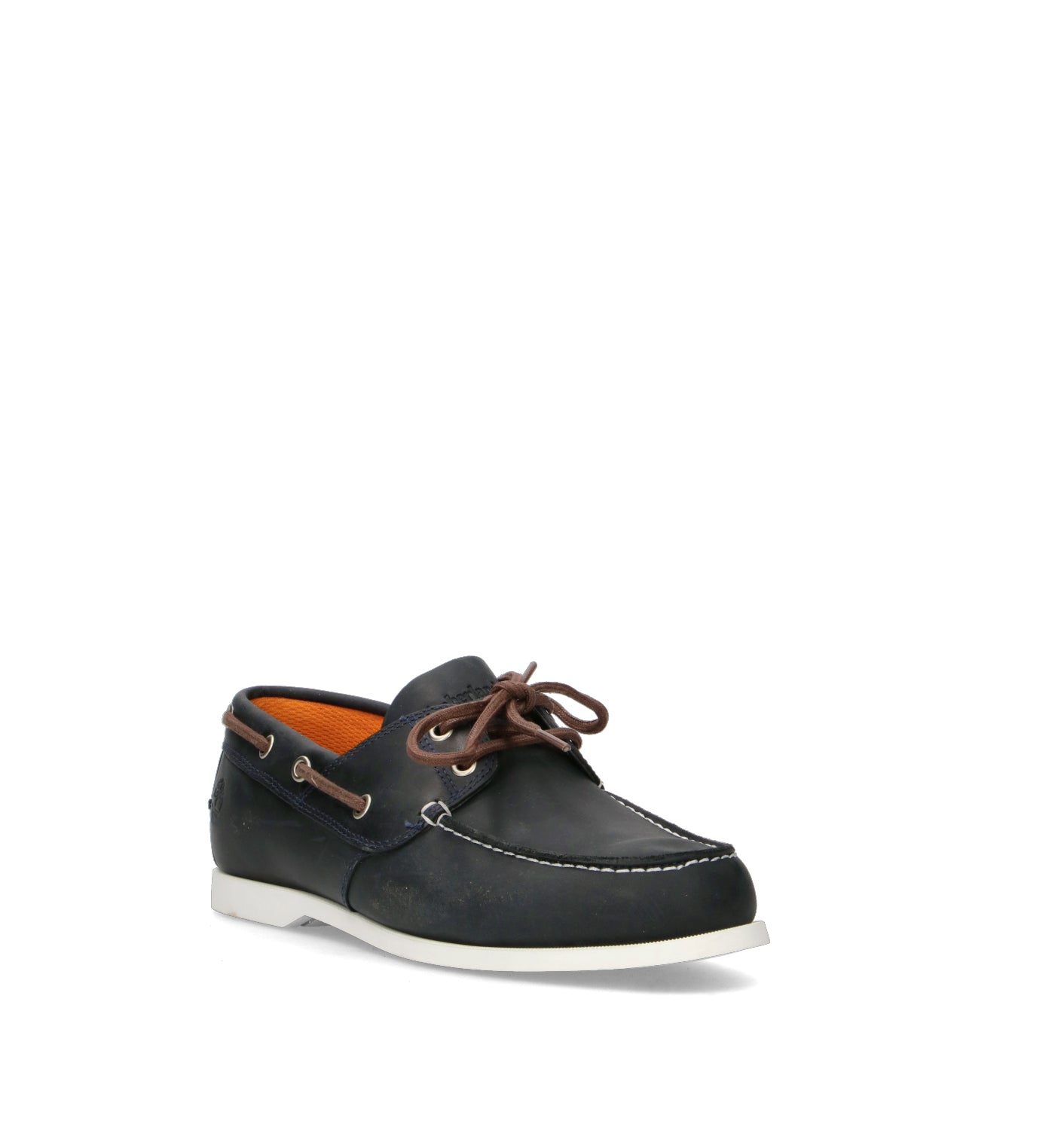 TIMBERLAND Scarpa barca uomo blu in pelle