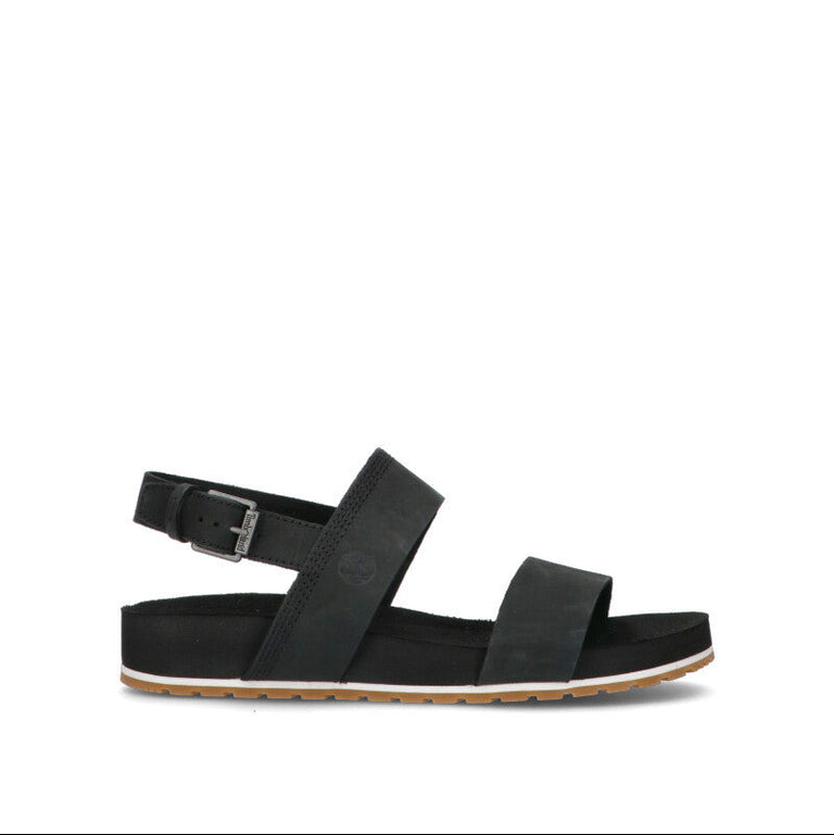 TIMBERLAND Sandalo donna nero in nabuk
