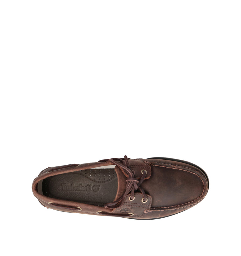 TIMBERLAND Scarpa barca uomo marrone in pelle